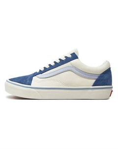 Кроссовки Old Skool Anti-Slip Wear-Resistant Low-Top Skateboard Shoes Blue Vans