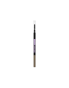 Карандаш для бровей "Brow Ultra Slim", карандаш + щеточка Maybelline new york