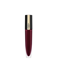 Тинт для губ жидкий матовый с металлическим эффектом Rouge Signature L'oreal paris