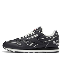 Кроссовки Classic Leather Keith Haring Pure Grey Chalkboard Dog Reebok
