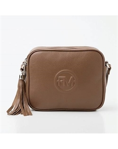 Сумка кожаная женская кросс-боди через плечо Franchesco mariscotti