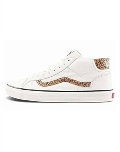 Кроссовки General Mid Skool Skate Shoes 'White Brown' Vans