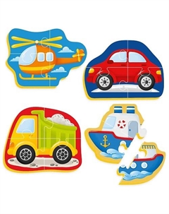 Мягкие пазлы "Транспорт" El'basco