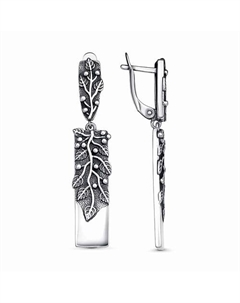 Серьги Приволжский ювелирный завод красная пресня