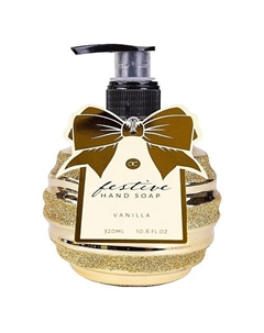 Жидкое мыло в праздничном оформлении Festive Hand Soap Vanilla 320 Accentra