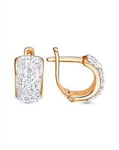 Серьги Приволжский ювелирный завод красная пресня