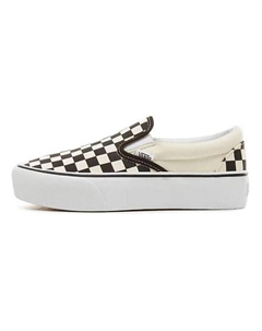 Кроссовки Slip On Classic Platform 'Checker Black White' Vans