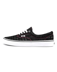 Кроссовки Era Low Tops Casual Skateboarding Shoes Black Alphabet Vans
