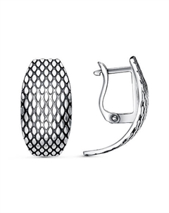 Серьги Приволжский ювелирный завод красная пресня