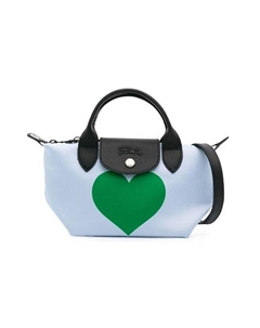 Сумка Le Pliage CNY Canvas Bag Women's Sky Blue/Green Longchamp