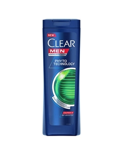 Шампунь мужской против перхоти с экстрактами лекарственных растений Phytotechnology Bio Booster 400 Clear