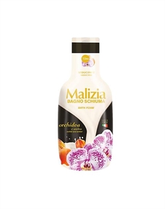 Пена для ванны "Орхидея и Янтарь" 1000 Malizia