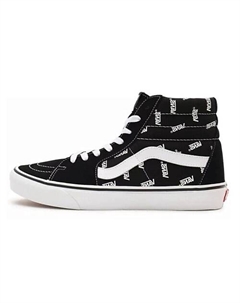 Кроссовки Sk8 Hi Allover Logo Black Vans
