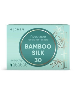 Прокладки ежедневные BAMBOO SILK Everyday E-rasy