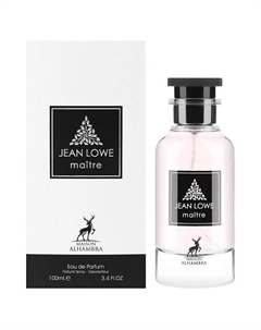 Парфюмерная вода Jean Lowe Maitre 100 Maison alhambra