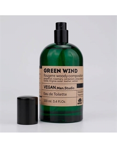 Туалетная вода мужская Green Wind свежий цитрусовый 100 Vegan.love.studio