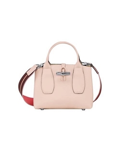 Сумка Roseau Calfskin One Shoulder Handbags Small Size Women's Light Pink Longchamp