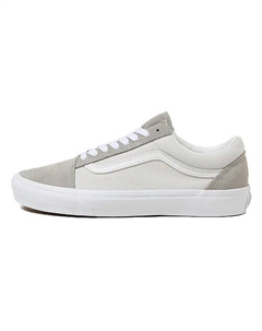 Кроссовки Old Skool Anti-Slip Wear-Resistant Low-Top Skateboard Shoes Gray White Vans