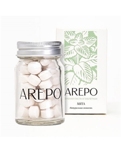 Зубная паста в таблетках МЯТА 31 Arepo