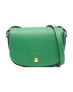 Сумка Logo Debossed Foldover Top Crossbody Bag Longchamp