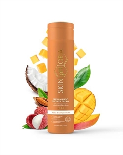 Отшелушивающий крем-скраб для душа Fresh Mango Shower Cream 300 Skinphoria