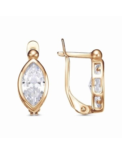 Серьги Приволжский ювелирный завод красная пресня