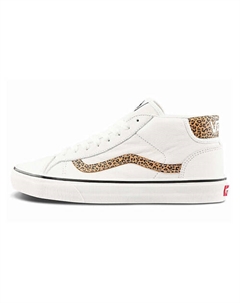 Кроссовки General Mid Skool Skate Shoes 'White Brown' Vans