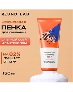 Пенка для умывания с чёрной соей и пантенолом Soybean Panthenol Cleanser 150 Round lab