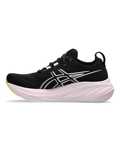 Кроссовки Gel Nimbus 26 Black Neon Lime Women's Asics