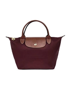 Сумка Le Pliage Polyamide Canvas With Leather Dumpling Bag Small Size Women's Tan Longchamp