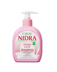 Гель для интимной гигиены с молочными протеинами "Комфорт и Свежесть" 250 Nidra