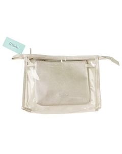 TWINKLE Косметичка Set of 2 Silver Лэтуаль