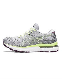Кроссовки Gel Nimbus 24 'Piedmont Grey Lime Green' Women's Asics