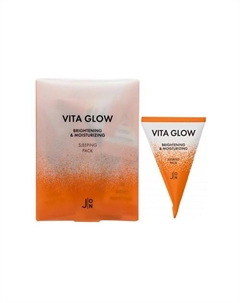 ВИТАМИНЫ НАБОР Маска для лица Vita Glow Brightening&Moisturizing Sleeping Pack 100 J:on