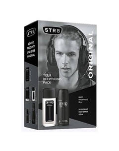 Набор Original: Парфюмированный дезодорант + Дезодорант-спрей 235 Str8