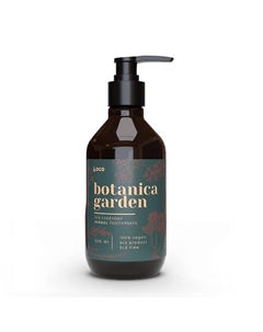 Зубная паста с дозатором, Лечебные травы 300 L`oco