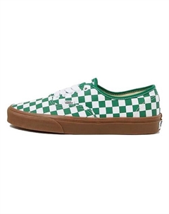 Кроссовки Authentic Anti-Slip Wear-Resistant Low-Top Skateboard Shoes Green Vans