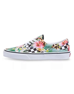 Кроссовки Era Tropical Animal Check Black White Vans