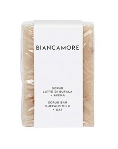 Отшелушивающее мыло Scrub Bar Buffalo Milk And Oat 100 Biancamore