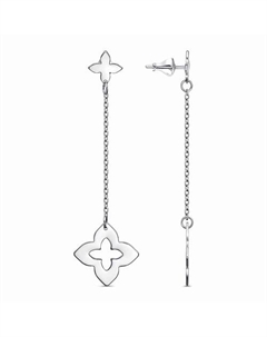 Серьги Приволжский ювелирный завод красная пресня