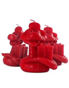 Свеча Змея интерьерная новогодняя набор Venew