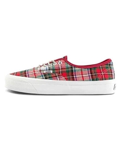 Кроссовки Authentic Anti-Slip Wear-Resistant Low-Top Skateboard Shoes Red White Vans
