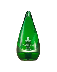 Гель для лица, тела и волос 95% ALOEVERA 250 Miracle island