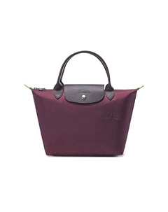 Сумка Le Pliage Green Eco-Friendly Canvas With Cow Leather Trim Dumpling Bag Women's Red Longchamp