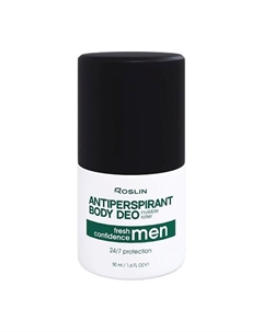 Дезодорант антиперспирант "Fresh Confidence" Защита 24/7 для него Roslin