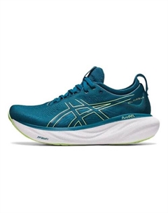 Кроссовки Gel Nimbus 25 Ink Teal Lime Green Women's Asics