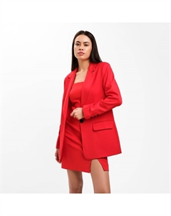 Пиджак женский однобортный р. 46, красный Mist