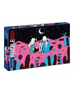 Пазл Premium «Дотянуться до небес. Розовая планета», 500 элементов Hatber