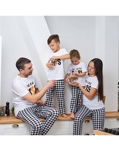 Пижама женская (футболка, брюки) Boss, размер 40-42 Kaftan