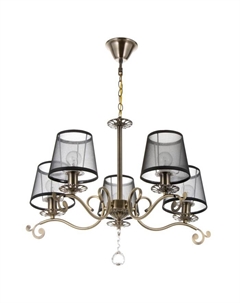 Люстра 2151/5 E14 40 Вт бронза 58×58×35 см Bayerlux